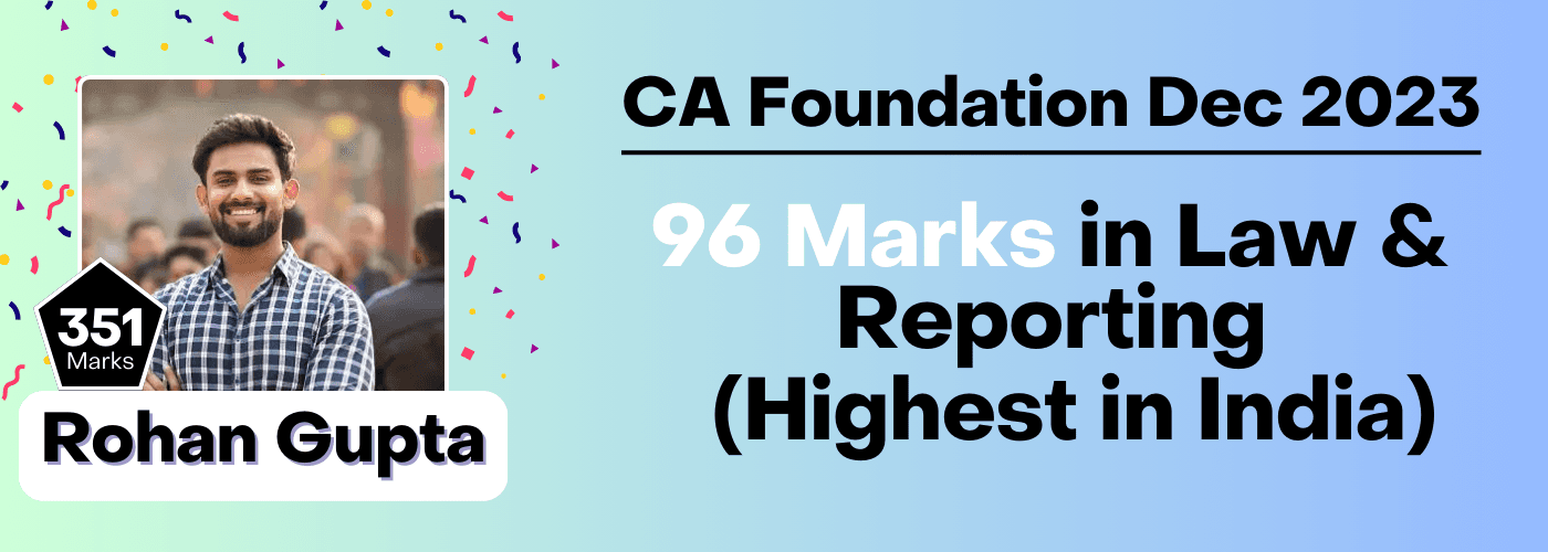 CA Foundation top scorers from CA Exam Test Series, picture 3