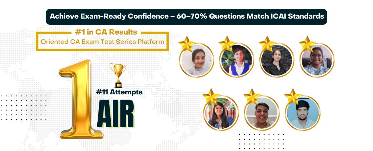CAEXAMS - Clear Your CA in first attempt