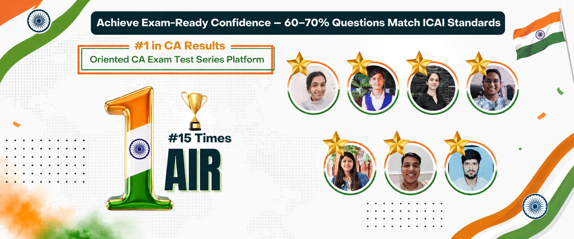 CAEXAMS - Clear Your CA in first attempt